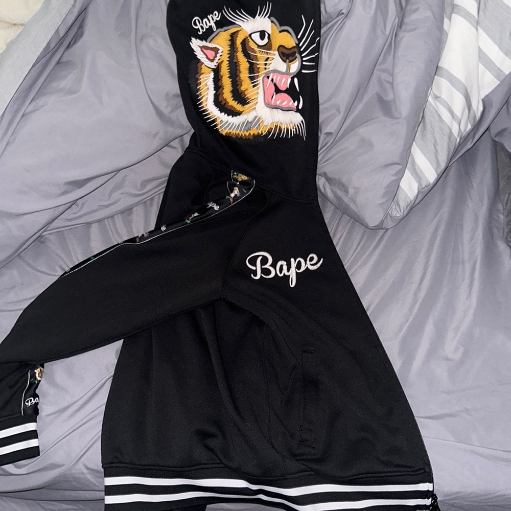 100% Authentic Bape Hoodie Size M